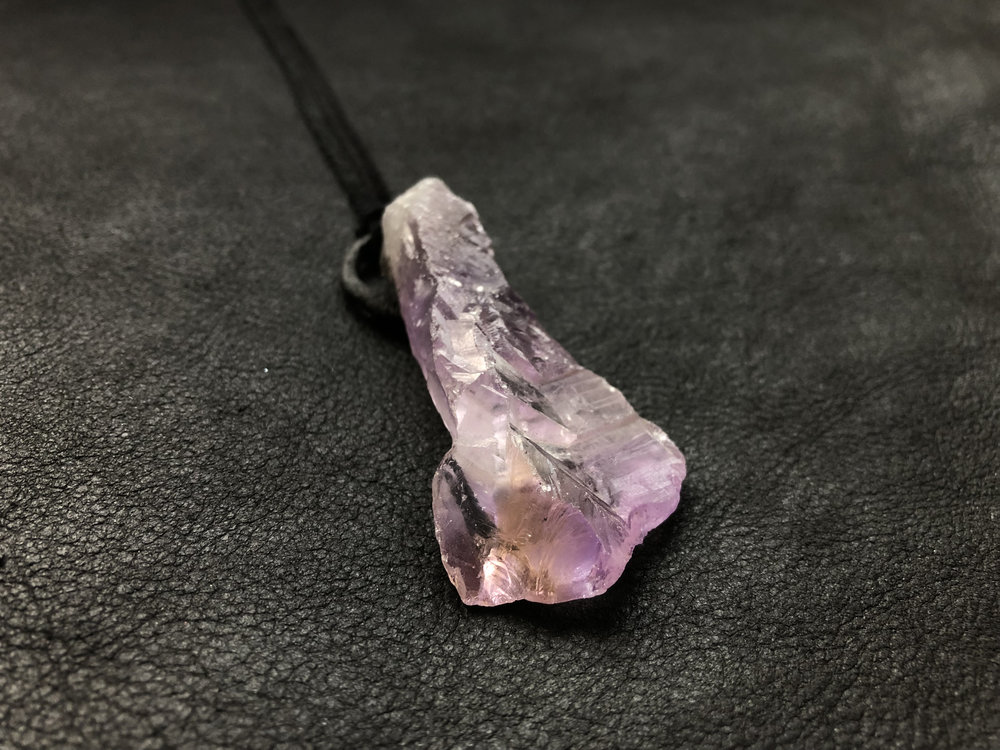 Pale Lilac Amethyst Pendant