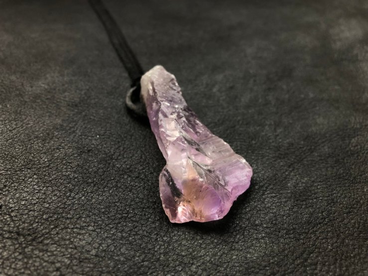 Pale Lilac Amethyst Pendant